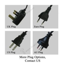 Halogen Pop-up Display Lights-Plug Options