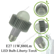 Globe-LED-Light-Bulbs-Liberty-Torch-E27-11W-Details