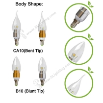 3W Led Candelabra Bulbs E12 Details-1