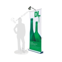 Halogen Banner Stand Lights-JZSA002-Black-Application