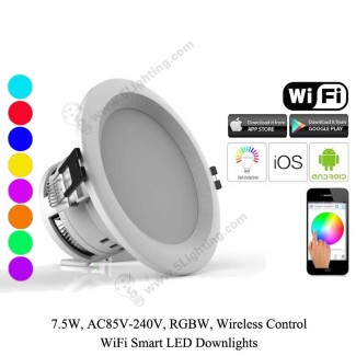 WiFi Smart LED Downlights RGBW-7.5-A-1
