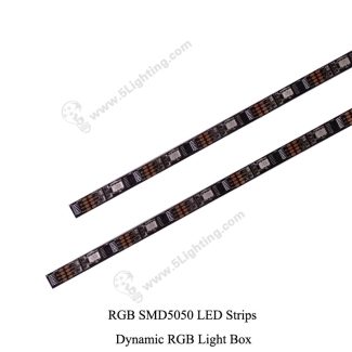 Dynamic RGB Light Box -RGB-SMD5050-Strips