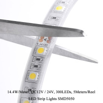 LED Strip Lights SMD 5050 300LEDs - Cutting Methods