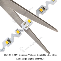 SMD 3528 Bendable LED Strip - Cutting Methods