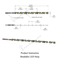 SMD 3528 Bendable LED Strip - Product Instruction