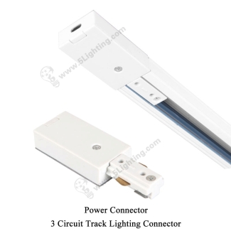 3 Circuit Track Lighting Connector - 1