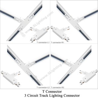 3 Circuit Track Lighting Connector - 6