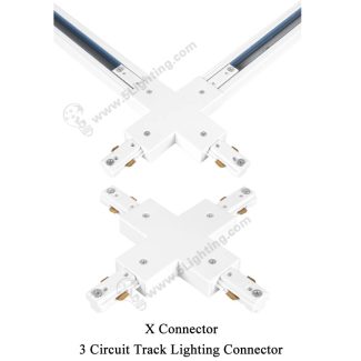 3 Circuit Track Lighting Connector - 7