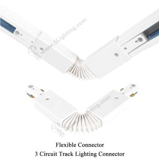 3 Circuit Track Lighting Connector - 8