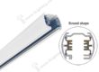 4 Circuit Track Lighting Parts – Round Shape - 1