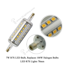 LED R7S Lights 78mm - Detail