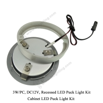 Cabinet LED Puck Light Kit - 4