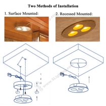 Cabinet LED Puck Light Kit - Installation