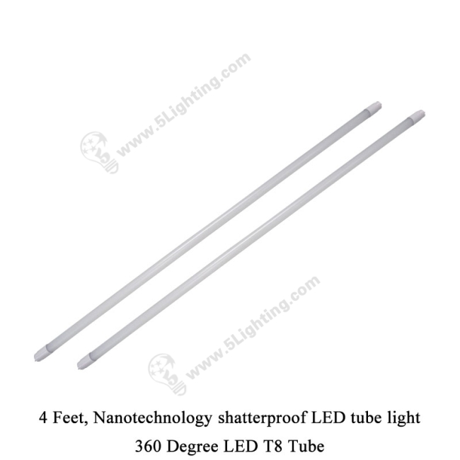 360 Degree LED T8 Tube - 4-Feet - 1