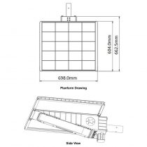Solar Street Lights 25W - Kite shape - 3