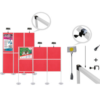 Panel Display Board Lighting Multi Clip LXCOB-A-12