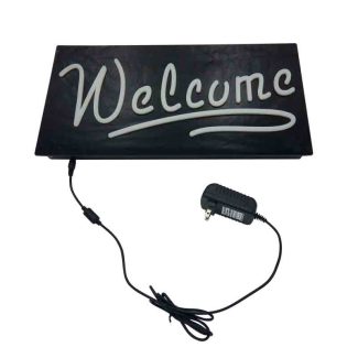 led neon open signs custom, tailored led neon signage, welcome customized led neon sign