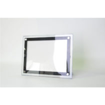 crystal single sided light box sizes without poster