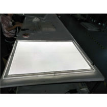 thin crystal light box display sizes illuminated