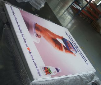 fabric light boxes lgp lit thin in thickness