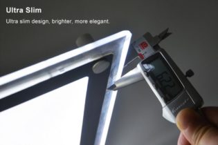 crystal LED light boxes features