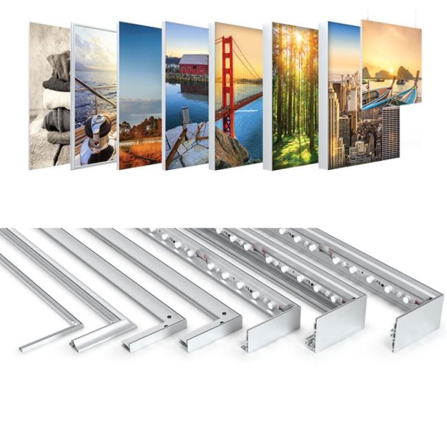 Osram edge lit light box module lighting