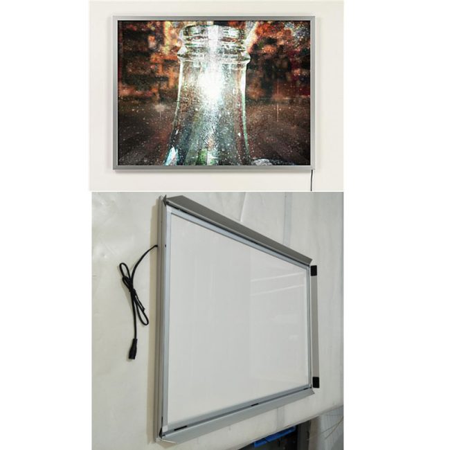 LED Light Box Landscape Installation