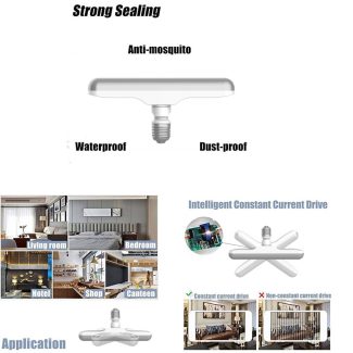 T shape LED bulbs 8" , 1200 lumens