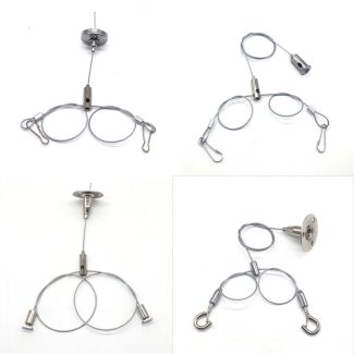 led light boxes suspend mounting cords