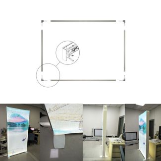 plug in led light box display