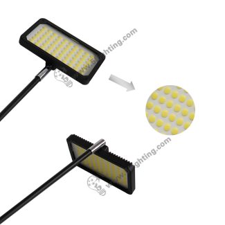 Pop-up display lights factory