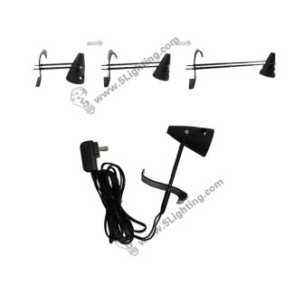 LED Spotlights For grid display shelves.