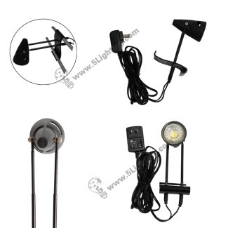 LED Spotlights For grid display rack