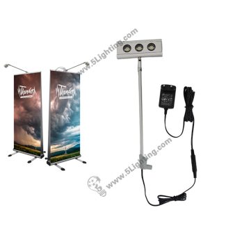 Led Spot Banner Stand Lights