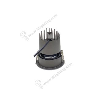 Anti glare downlights