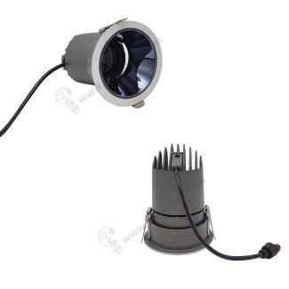 Anti glare recessed downlights manufacturer 15W