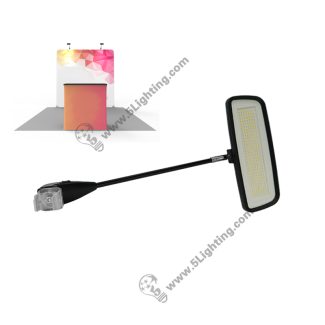 Waveline Tension Banner Lighting