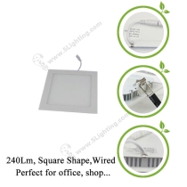 3W LED Panel Lights Square Shape-Detail