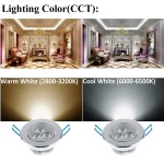 9W Led Recessed Light-CCT