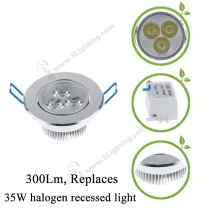 9W Led Recessed Light-Details