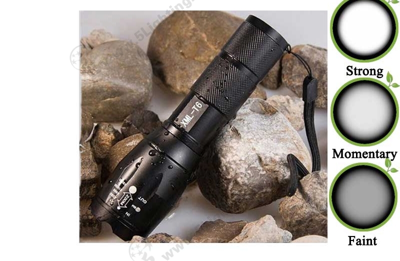 LED-Flashlights-CREE-2000Lm-Zoomable-High-Middle-Low-3-mode-1