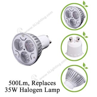 9W Led Spotlights GU10-Details