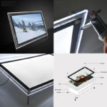 led Acrylic light box single sided