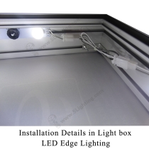 LED Edge Lighting 18W 12V Installation Details-1