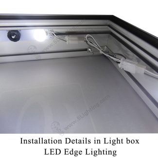 LED Edge Lighting 18W 12V Installation Details-1