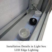 LED Edge Lighting 18W 12V Installation Details-2