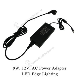 LED Edge Lighting 9W -12V-Power-adapter