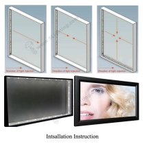 LED Edge Lighting Module-Waterproof-24W-Installation-Instruction