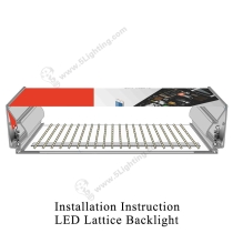 LED Lattice Backlight-SMD5630- Single-side-500mm-Installation-instructions-2