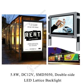 LED Lattice Backlight SMD5050-Double-side-500mm-application